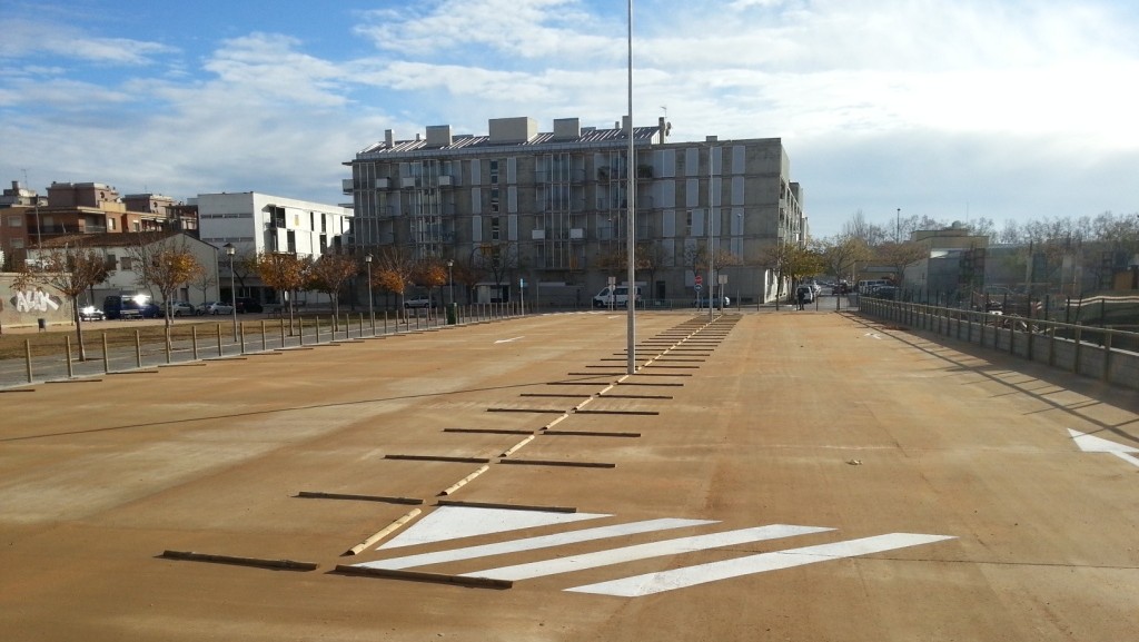 Girona - perperctiva aparcament SAULO SOLID